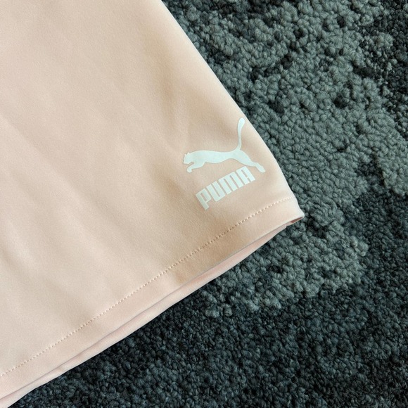 Puma Classics Asymmetric Cloud Rose Activewear Skirt NEW Women's Size Large - Picture 3 of 6
